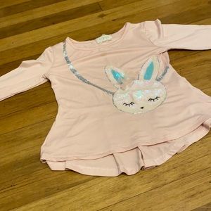 Bunny purse shirt